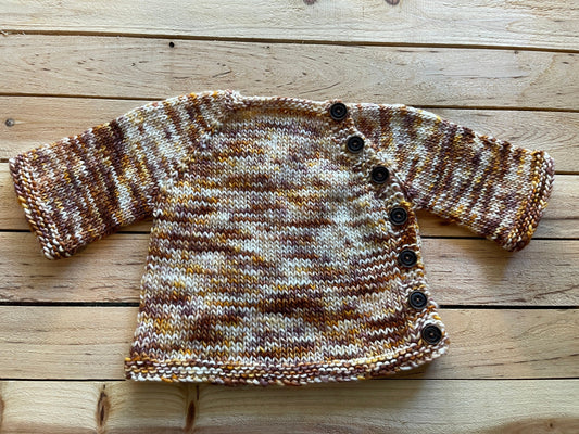 Mountaintop Yarn Autumn Blooms Puerperium Cardigan