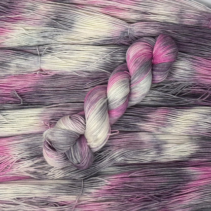 Mountaintop Yarn Bisque Fingering Pink Tourmaline Yarn