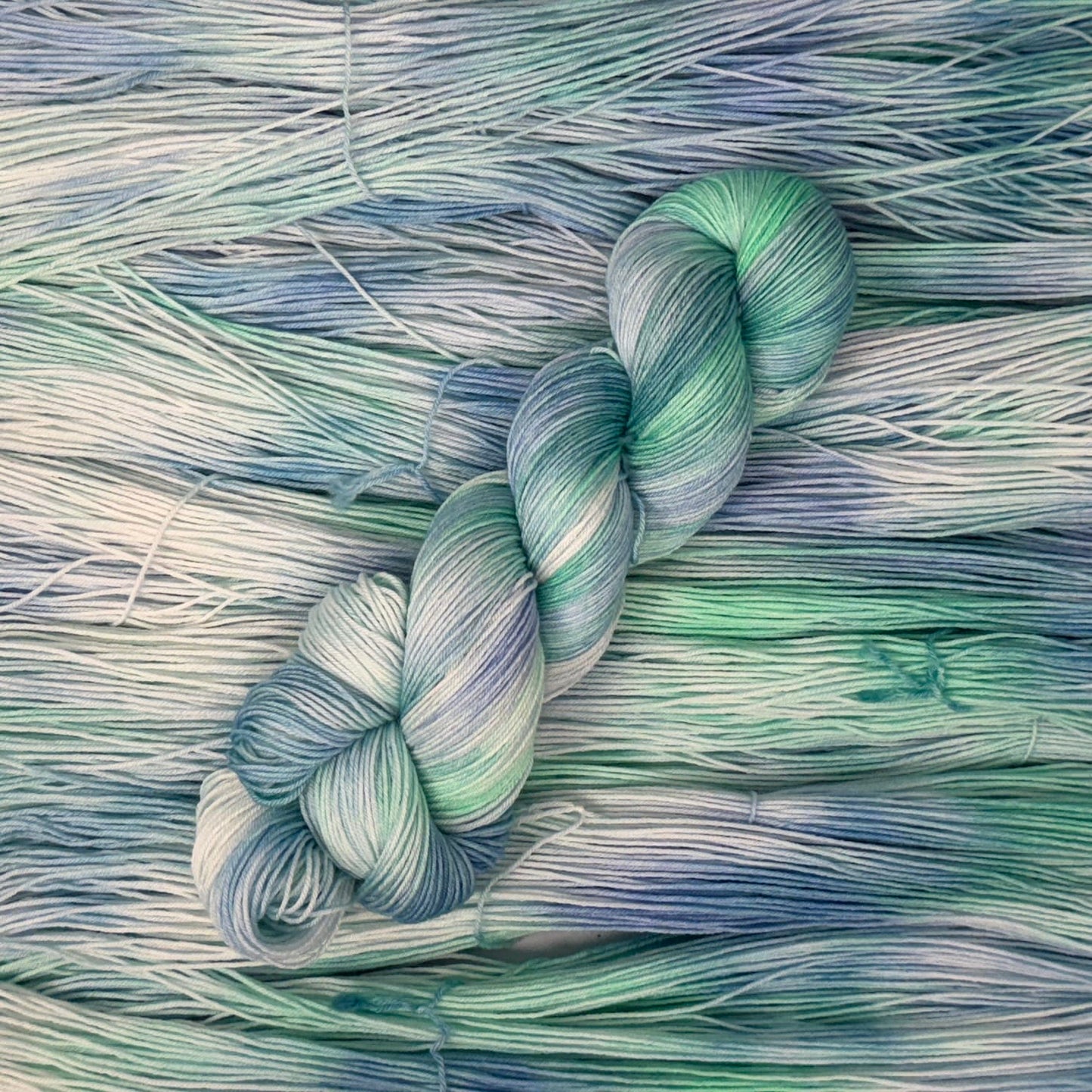 Mountaintop Yarn Bisque Fingering Sea Glass Yarn