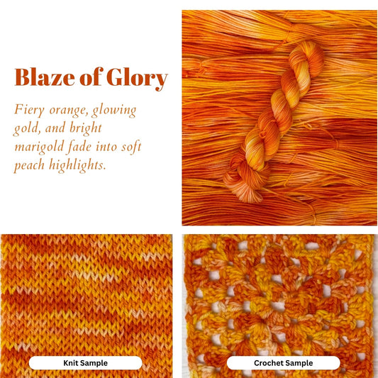 Mountaintop Yarn Blaze of Glory Yarn