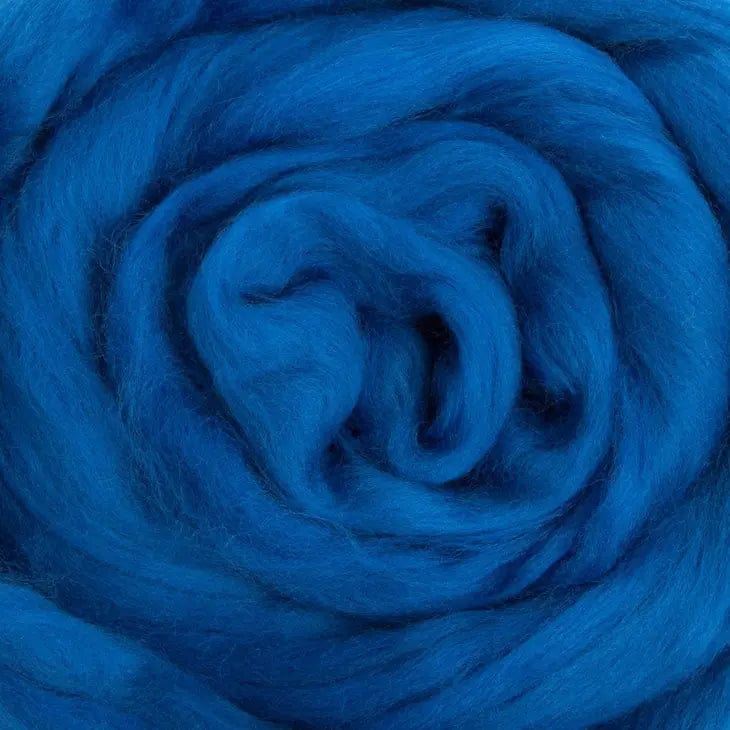 Mountaintop Yarn Blue Merino Roving Yarn