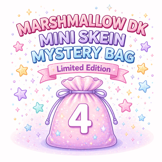 Mountaintop Yarn Bundles Marshmallow DK Mini Skein Mystery Grab Bag Yarn