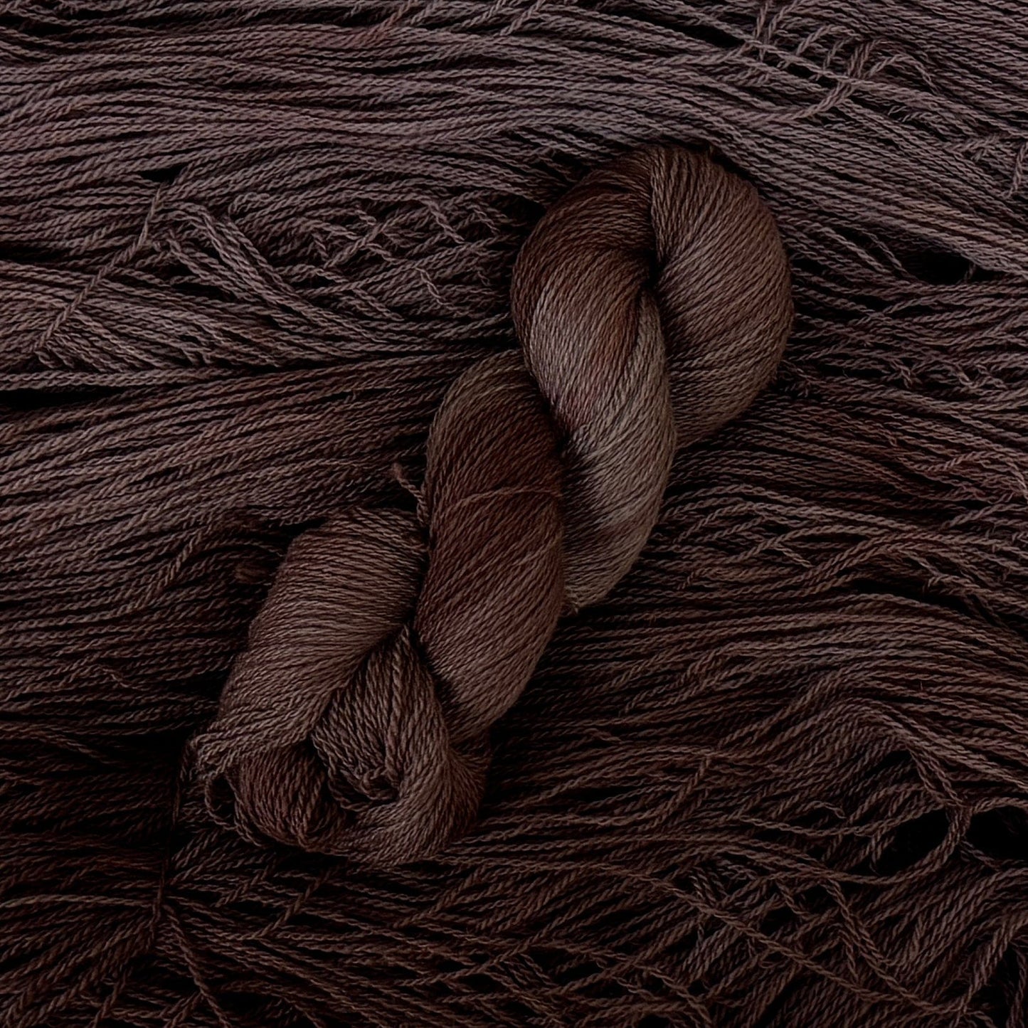 Mountaintop Yarn Cacao - Corriedale Woolen Spun - Fingering Yarn