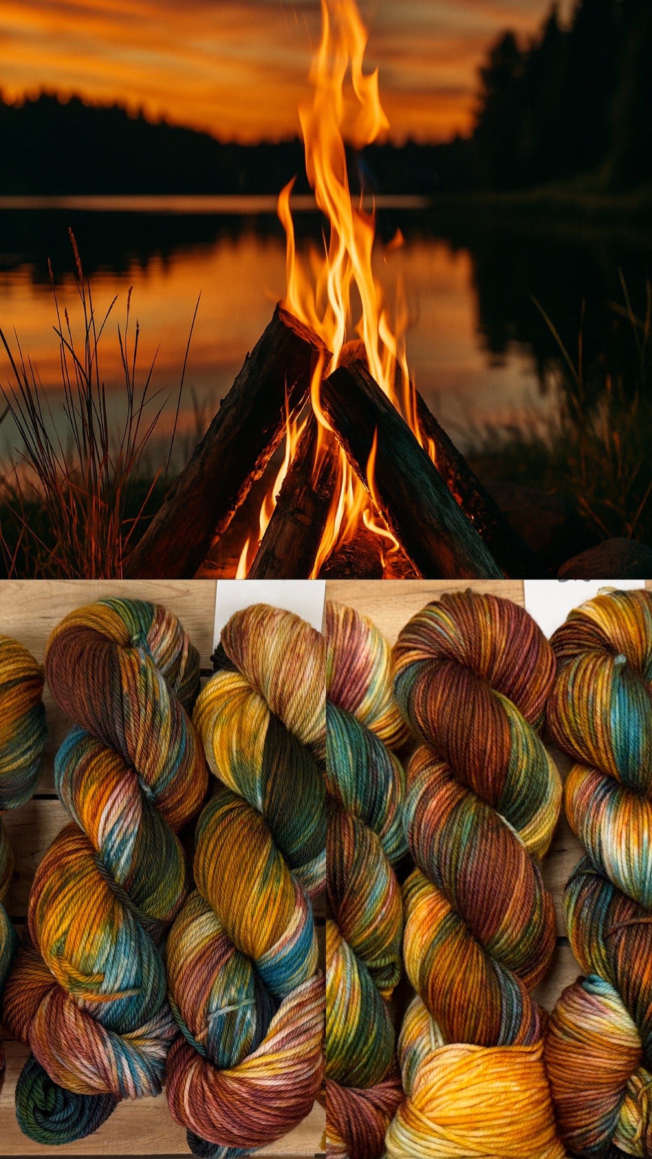 Mountaintop Yarn Campfire Nights Yarn
