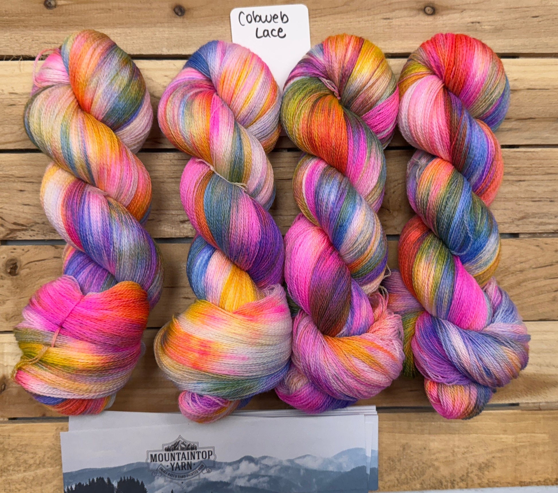 Mountaintop Yarn Cobweb Lace Unicorn Kisses Yarn