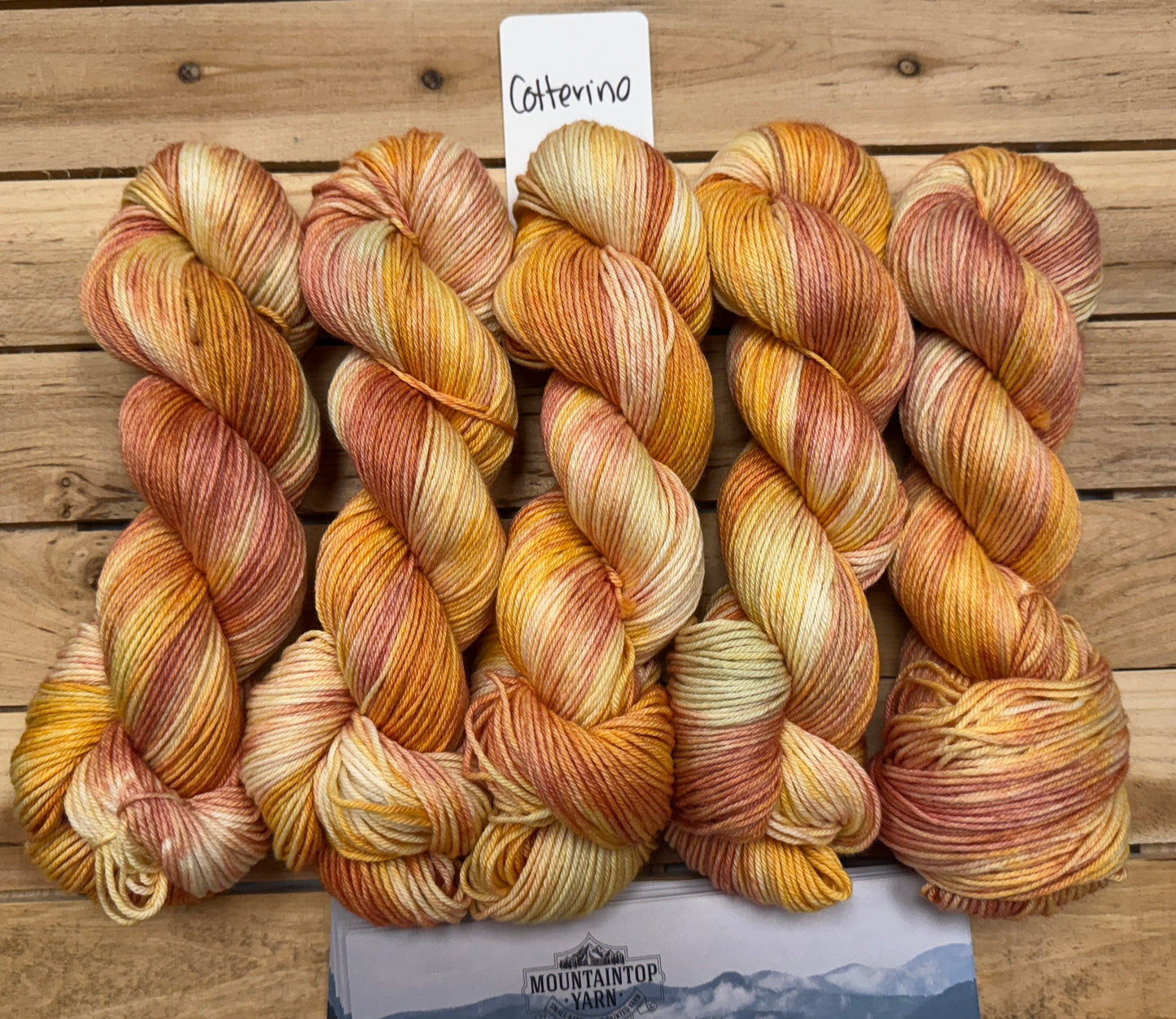 Mountaintop Yarn Cotterino DK Summer Citrus Yarn