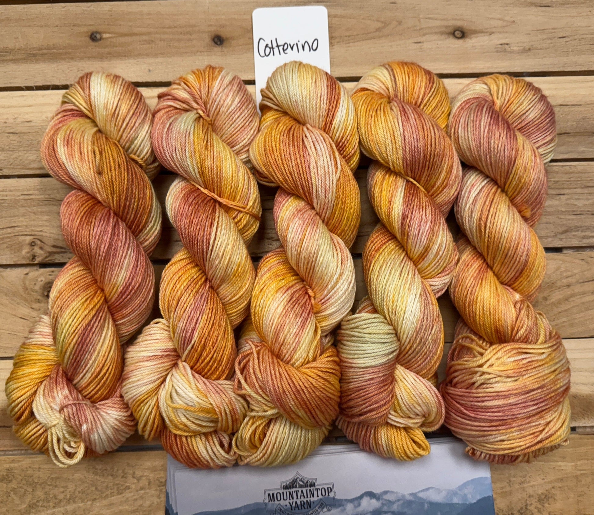 Mountaintop Yarn Cotterino DK Summer Citrus Yarn