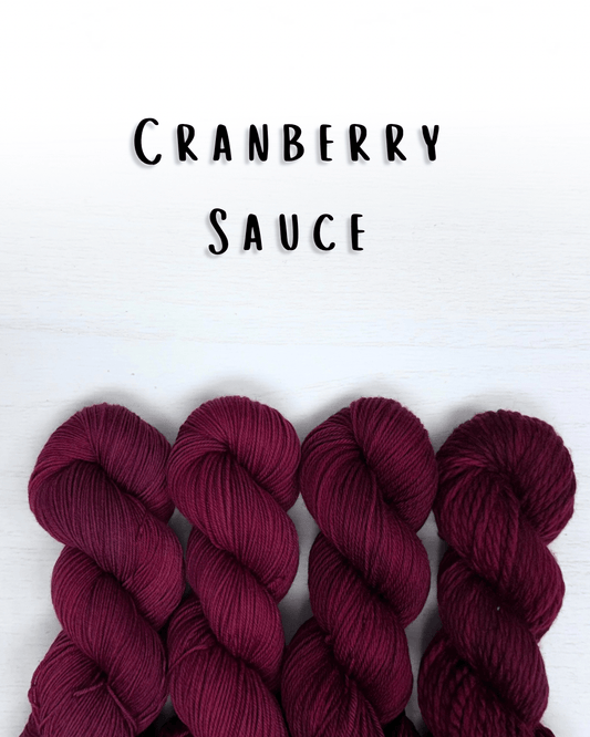 Mountaintop Yarn Cranberry Sauce Yarn