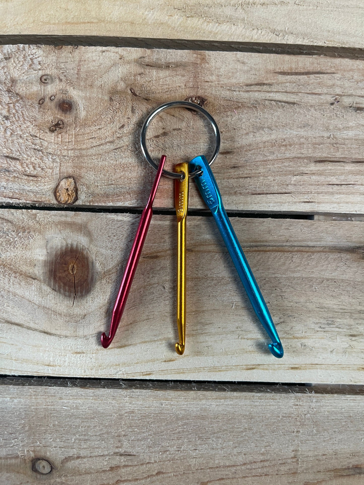 Mountaintop Yarn Crochet Hook Keyring Crochet Hooks