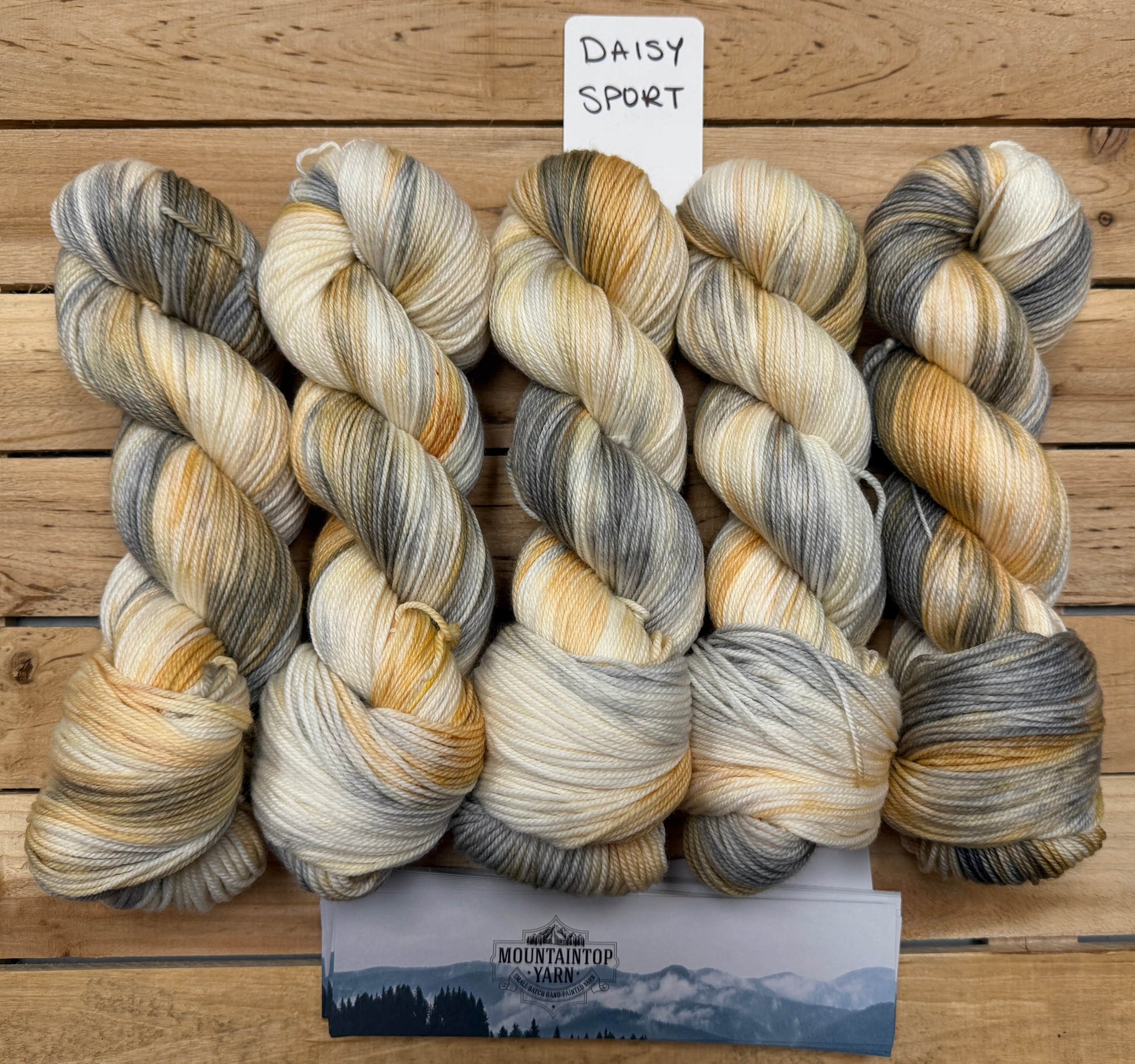 Mountaintop Yarn Daisy Sport Engagement Party Yarn