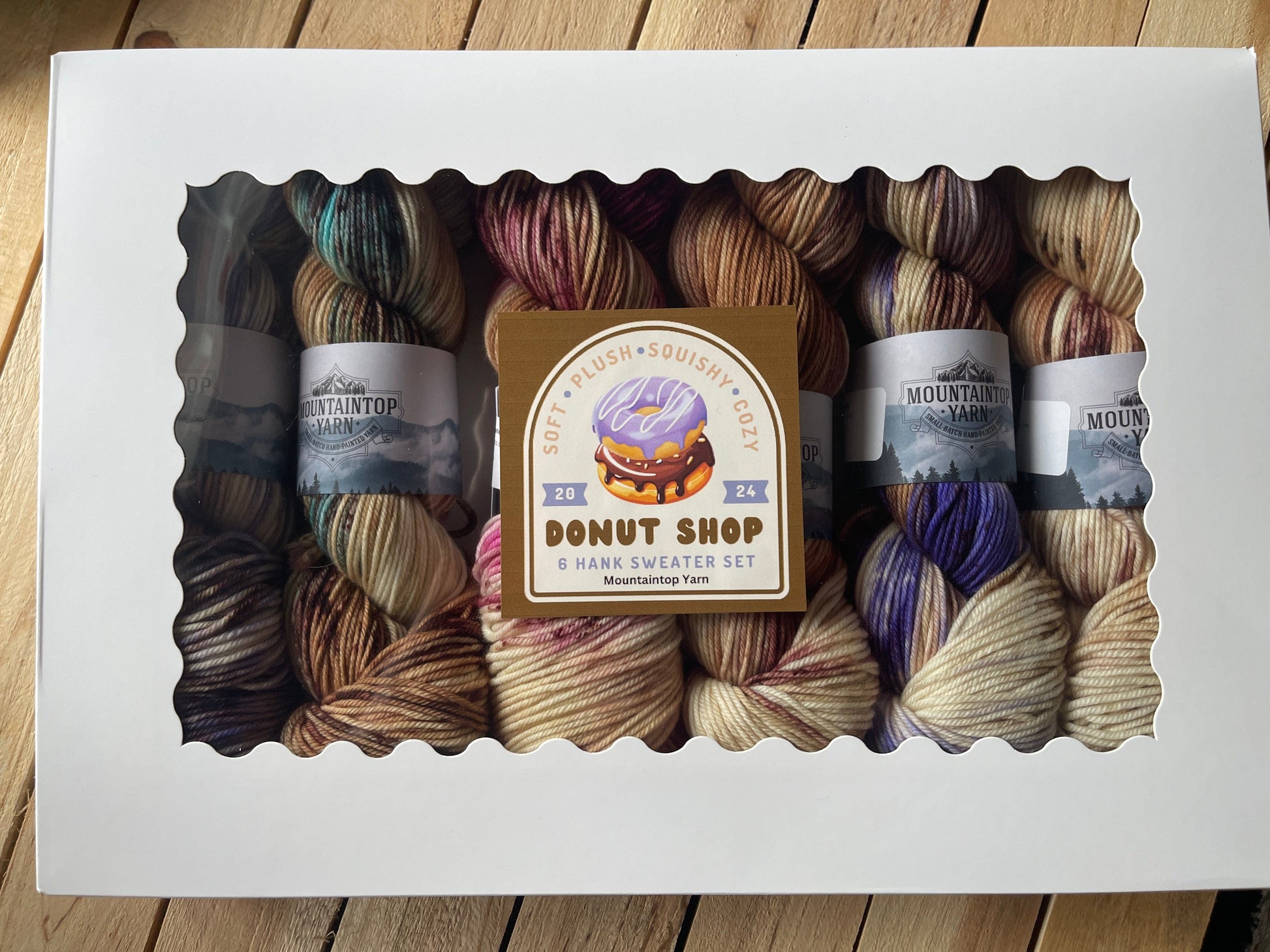 Mountaintop Yarn Donut Shop DK Fade Set Yarn