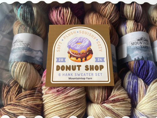 Mountaintop Yarn Donut Shop DK Fade Set Yarn