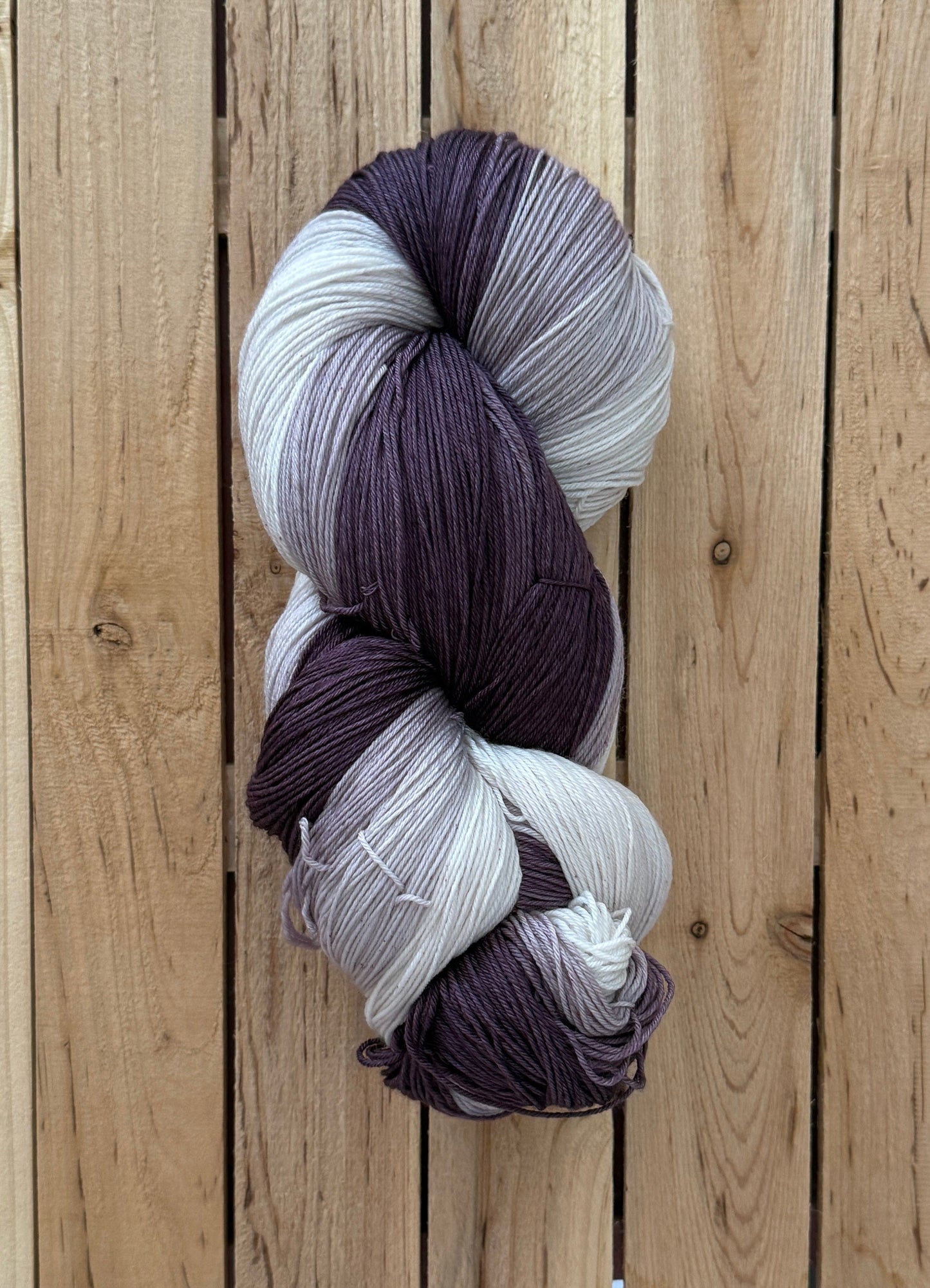 Mountaintop Yarn Ethereal Plum Gradient Extrafine Merino and Nylon Fade Set Yarn