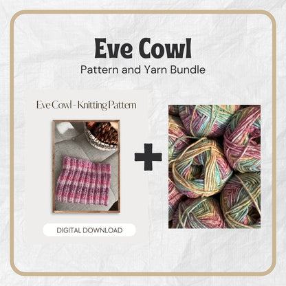 Mountaintop Yarn Eve Cowl Bundle - Pattern & Yarn Kit Craft Kits
