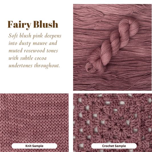 Mountaintop Yarn Fairy Blush Yarn