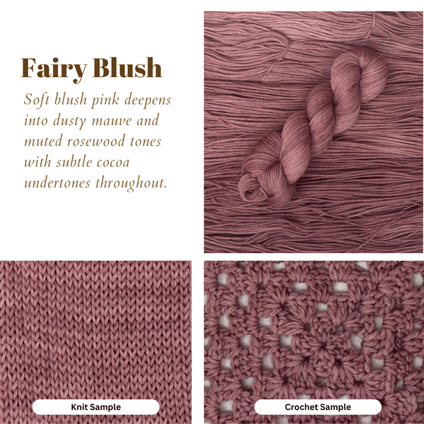 Mountaintop Yarn Fairy Blush Yarn