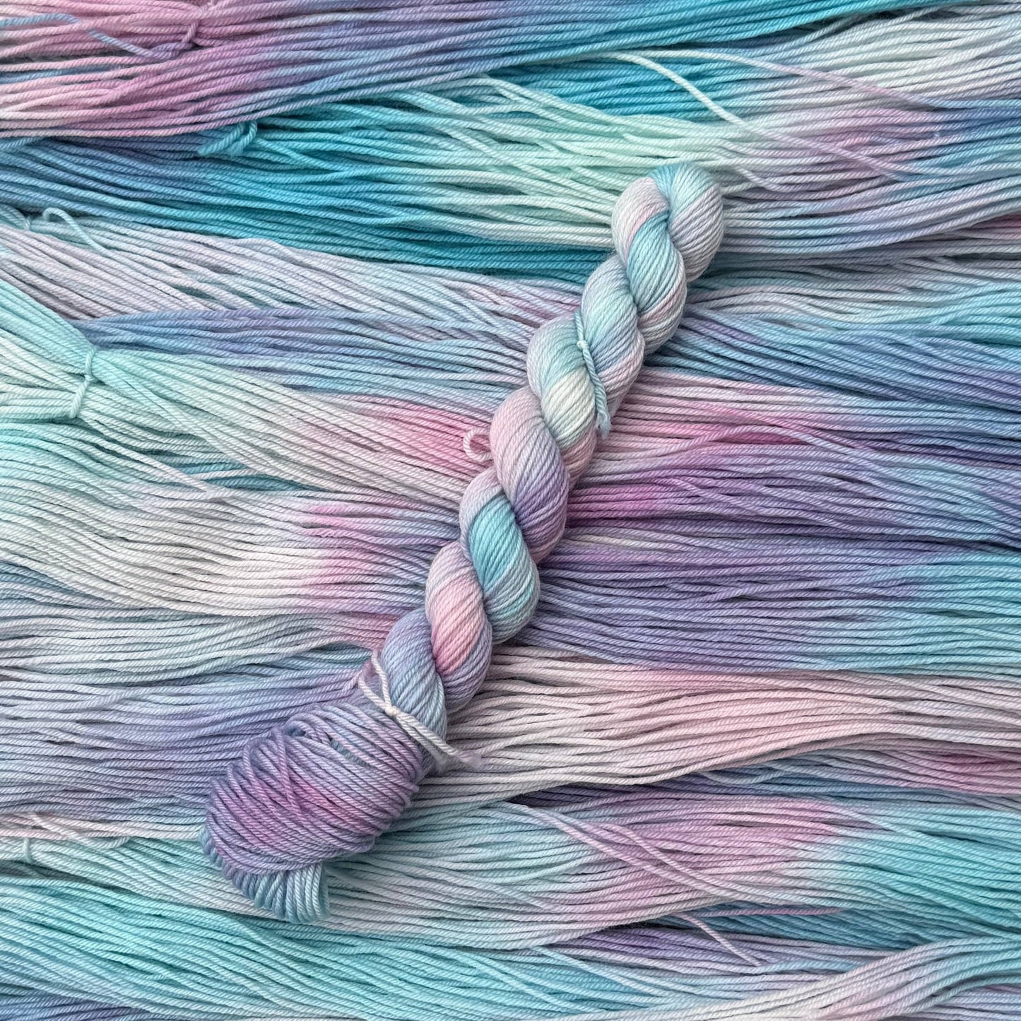 Mountaintop Yarn Fairy Floss - 20g Mini Skein - Sock/Fingering Yarn