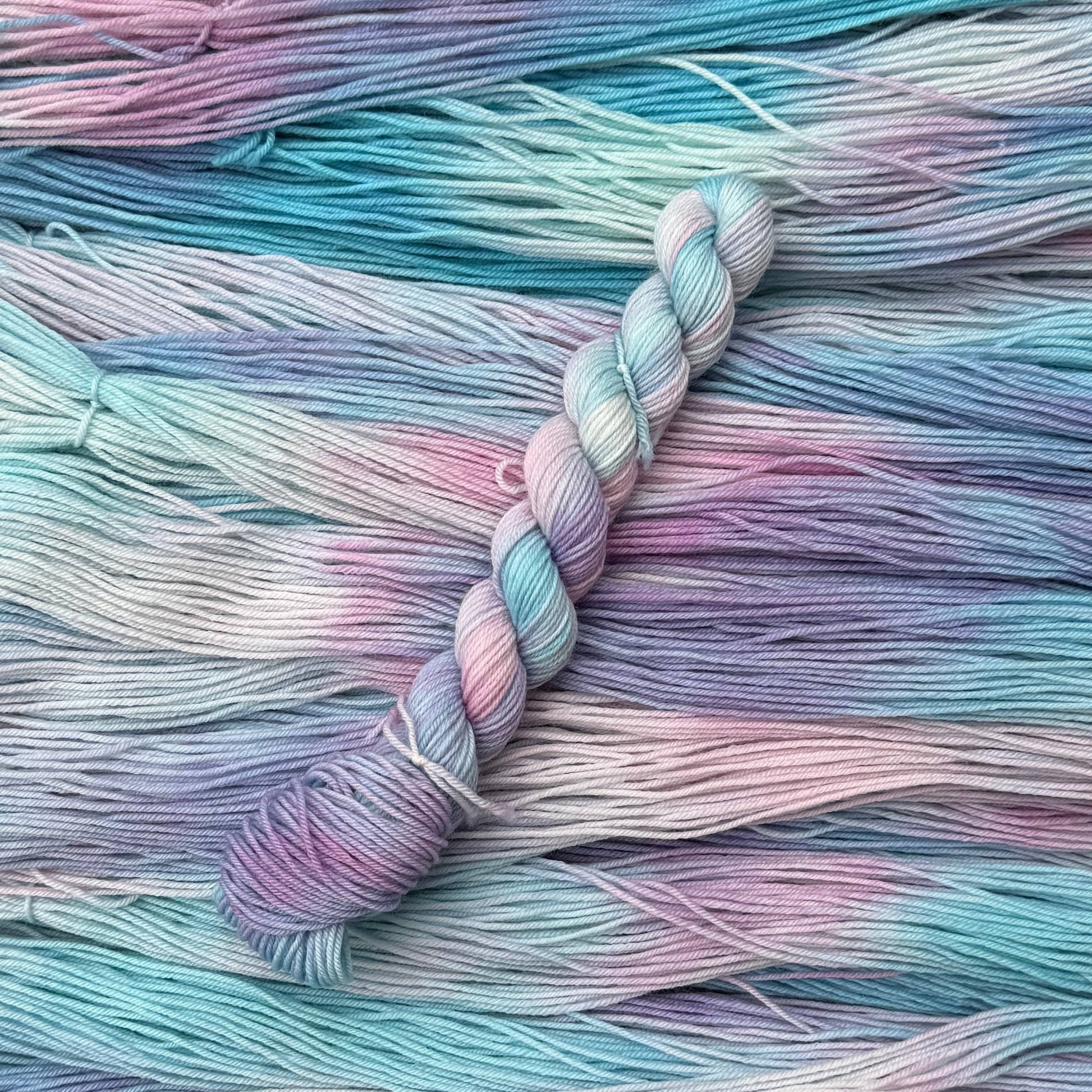 Mountaintop Yarn Fairy Floss - 20g Mini Skein - Sock/Fingering Yarn