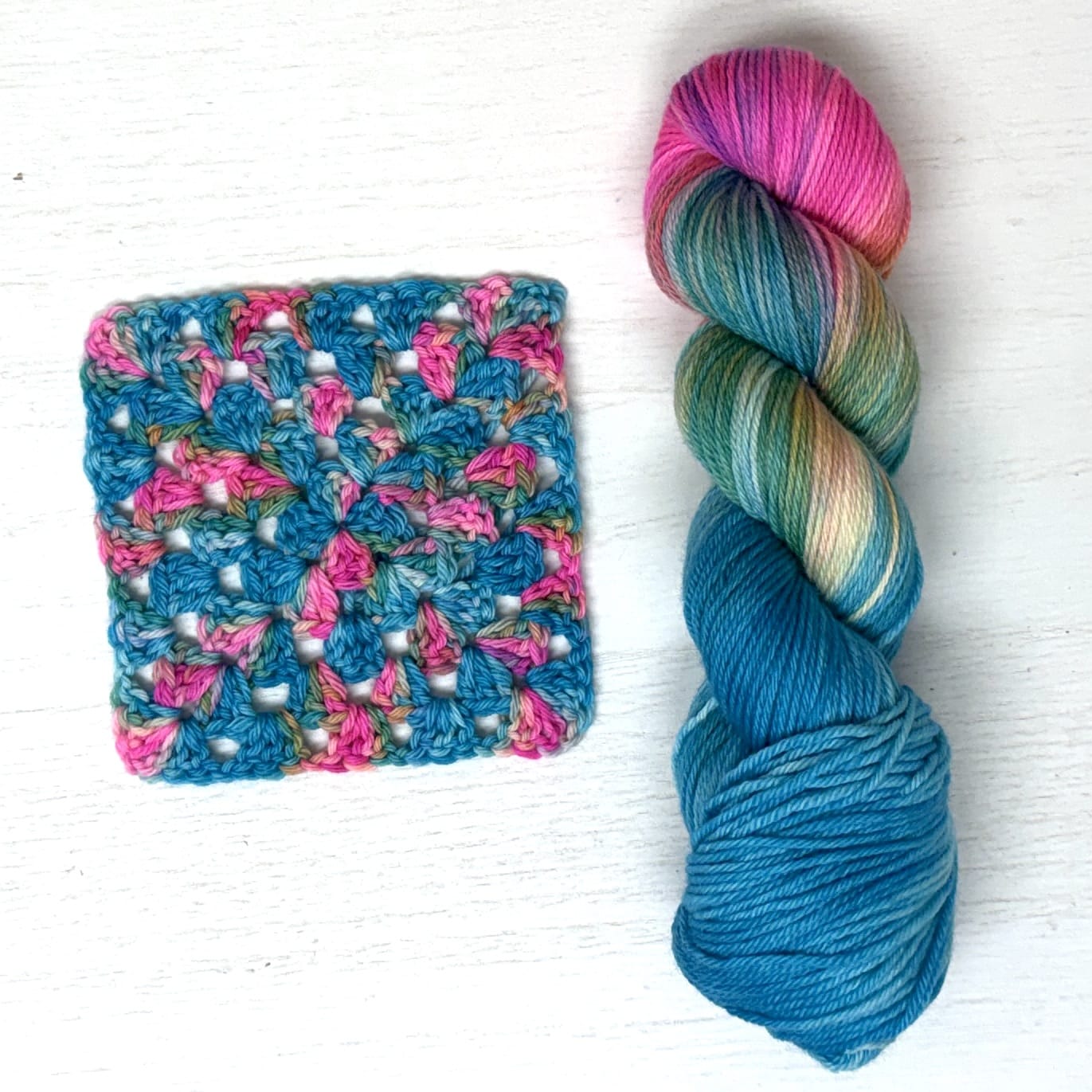 Mountaintop Yarn Flamingo Sunset Yarn