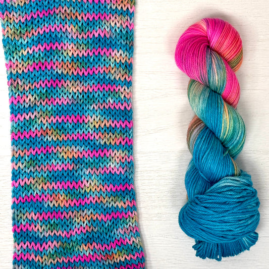 Mountaintop Yarn Flamingo Sunset Yarn