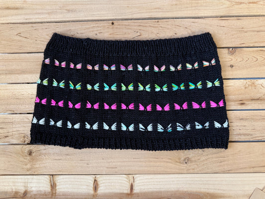 Mountaintop Yarn Flutterby Hand-Knit Cowl Cowl