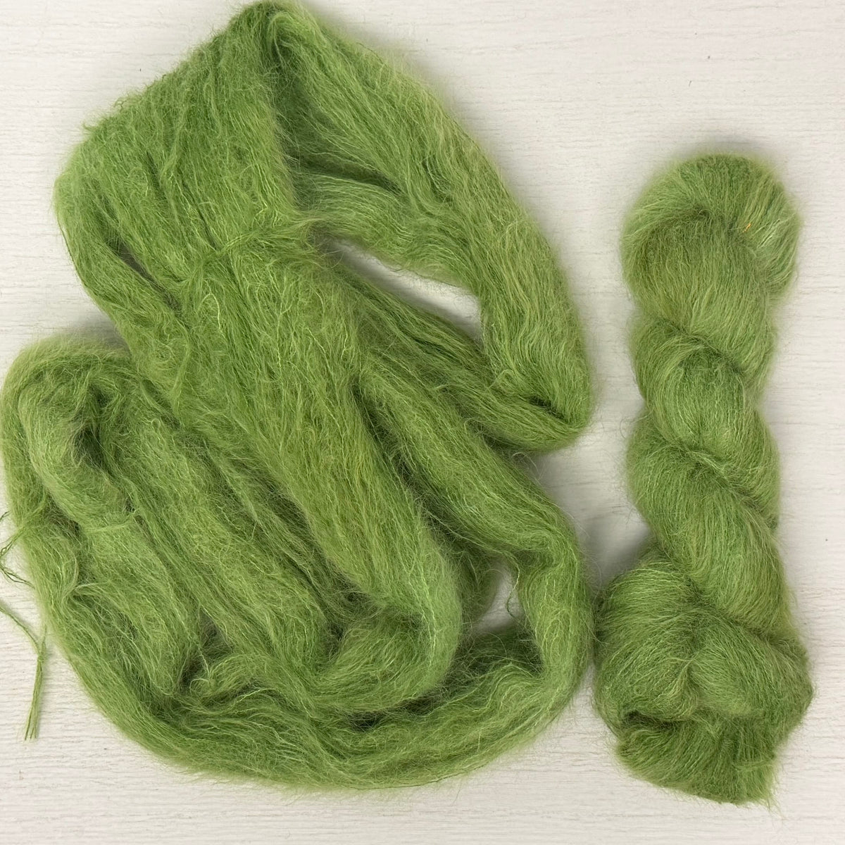 Mountaintop Yarn Fresh Cut Grass Baby Suri Silk Mohair Yarn