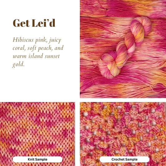 Mountaintop Yarn Get Lei'd Yarn