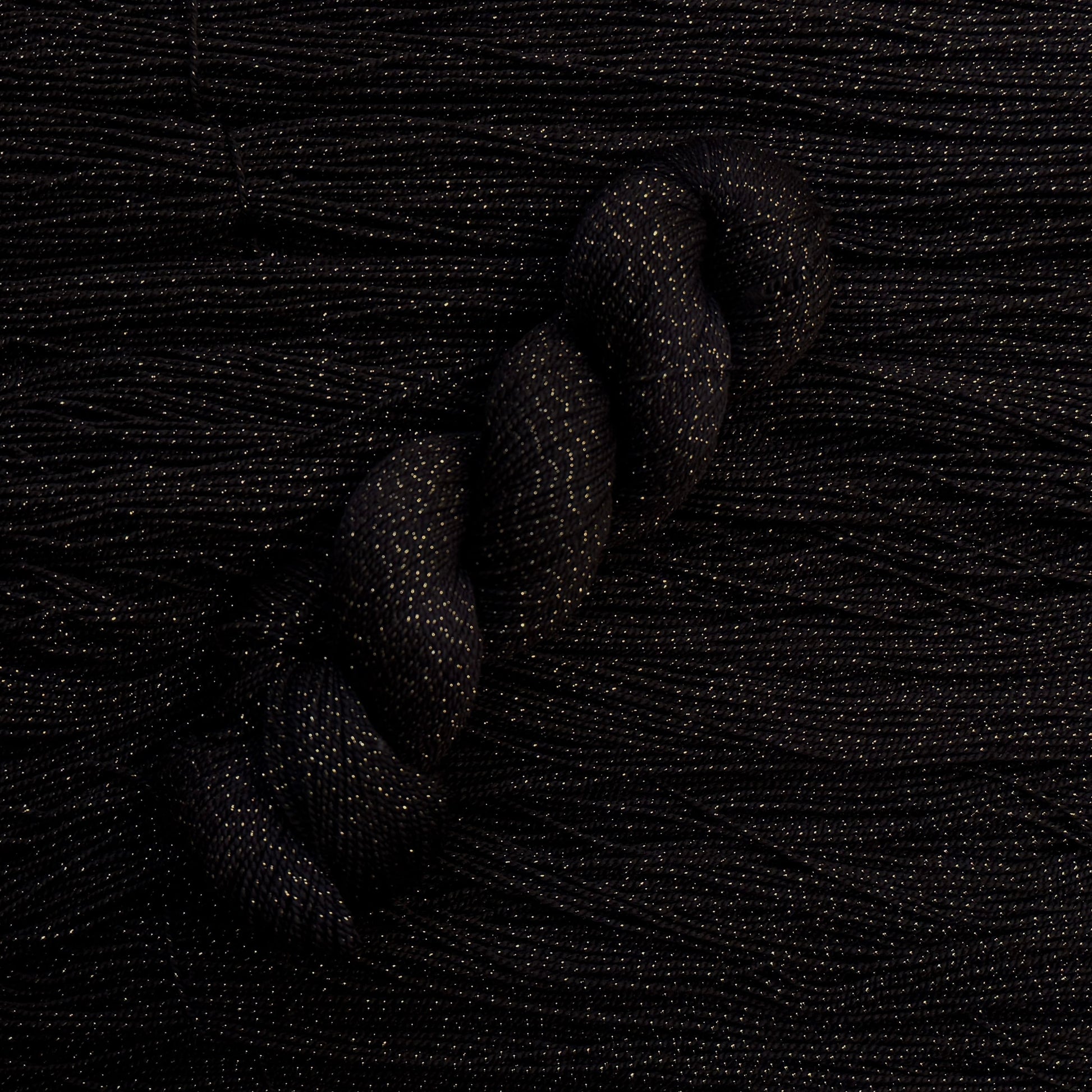 Mountaintop Yarn Girl's Night - Gold Glitter - Fingering Weight Yarn