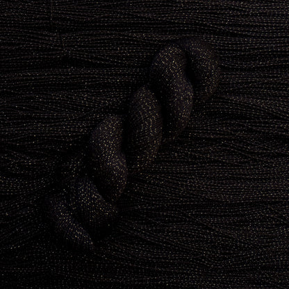 Mountaintop Yarn Girl's Night - Gold Glitter - Fingering Weight Yarn