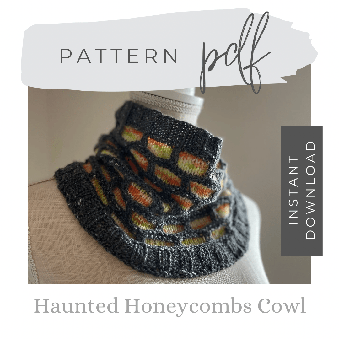 Mountaintop Yarn Haunted Honeycombs Cowl Needlecraft Patterns