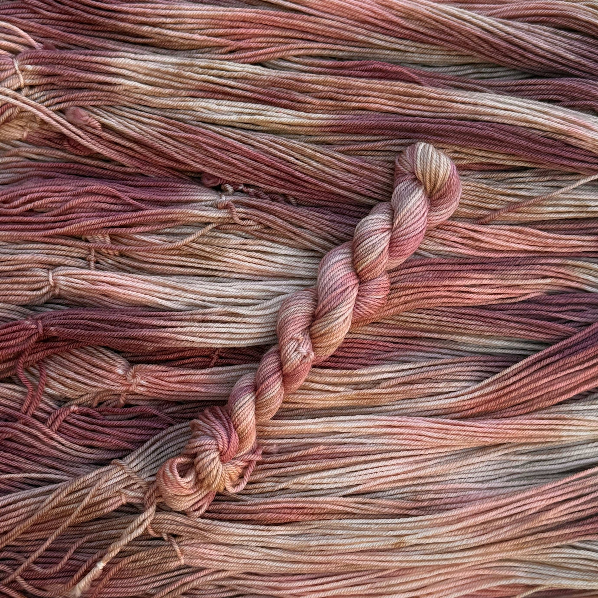 Mountaintop Yarn Heirloom Rose - 20g Mini Skein - DK Yarn