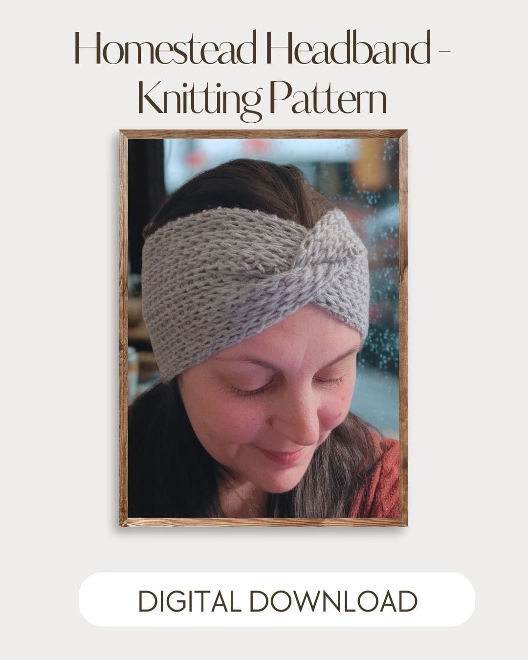 Mountaintop Yarn Homestead Knit Headband - Digital Pattern Needlecraft Patterns