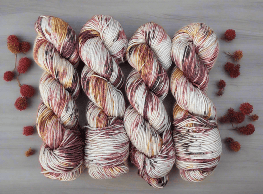 Mountaintop Yarn Ivory & Embers Yarn