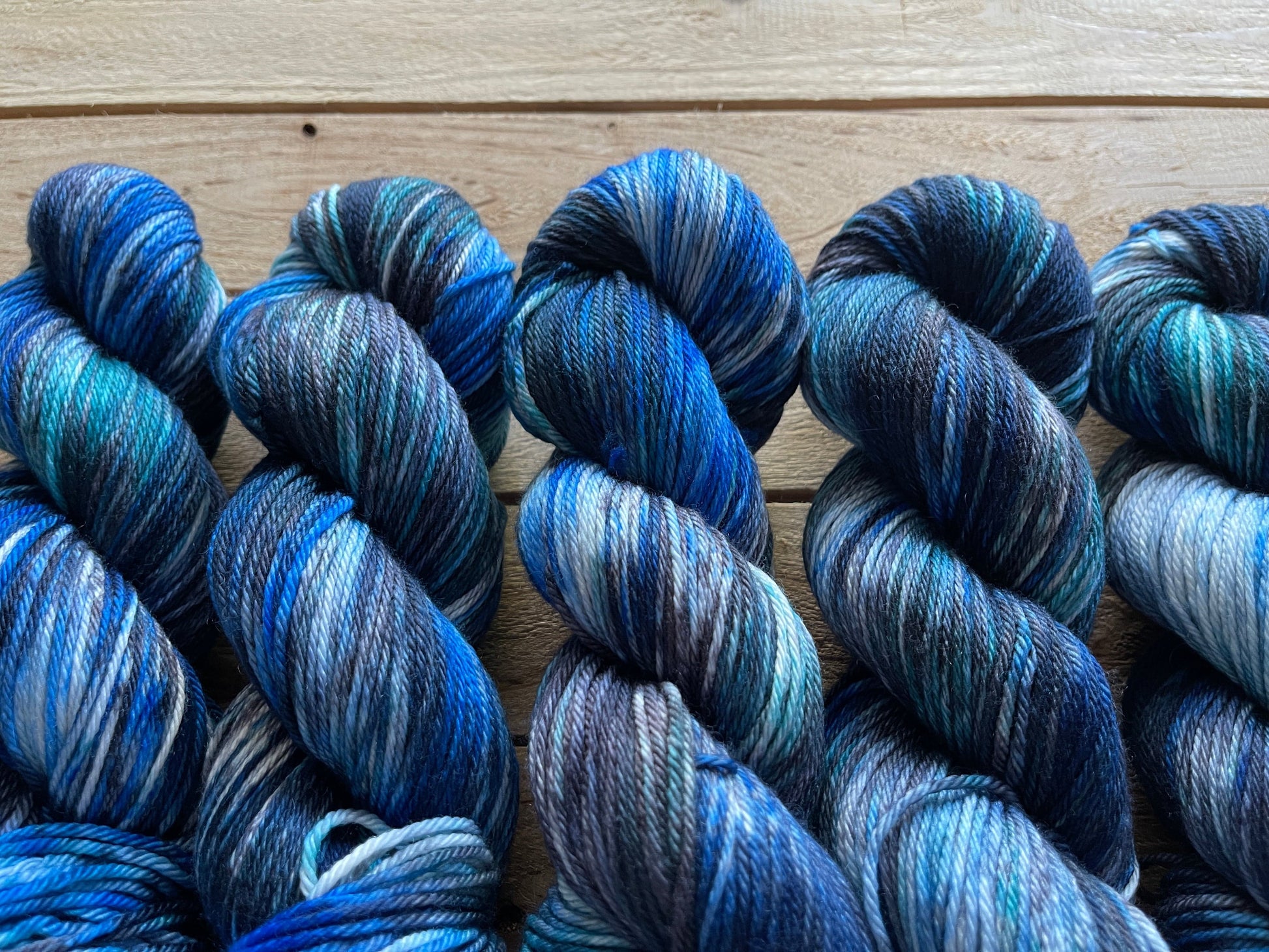 Mountaintop Yarn Lowcountry Blues Yarn