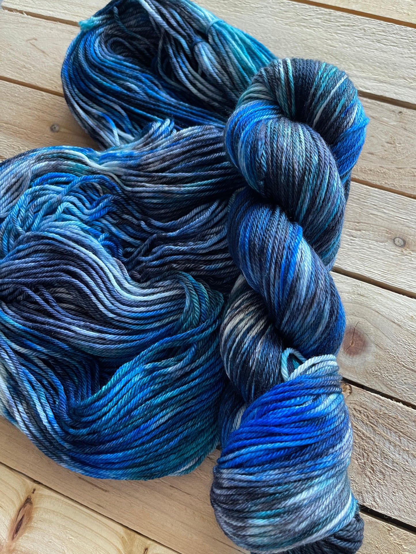 Mountaintop Yarn Lowcountry Blues Yarn