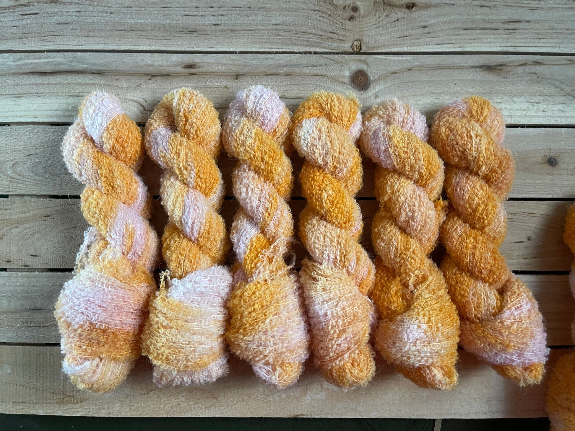 Mountaintop Yarn Mango Peach Sherbet Yarn