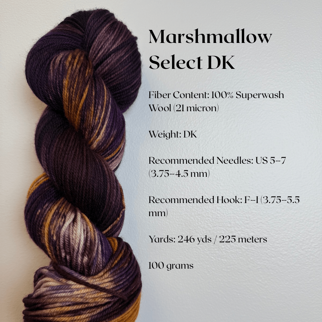Mountaintop Yarn Marshmallow DK Fall Leaves Yarn