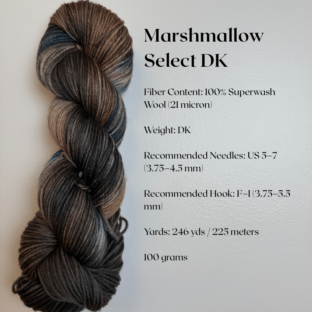 Mountaintop Yarn Marshmallow DK Haunted Yarn