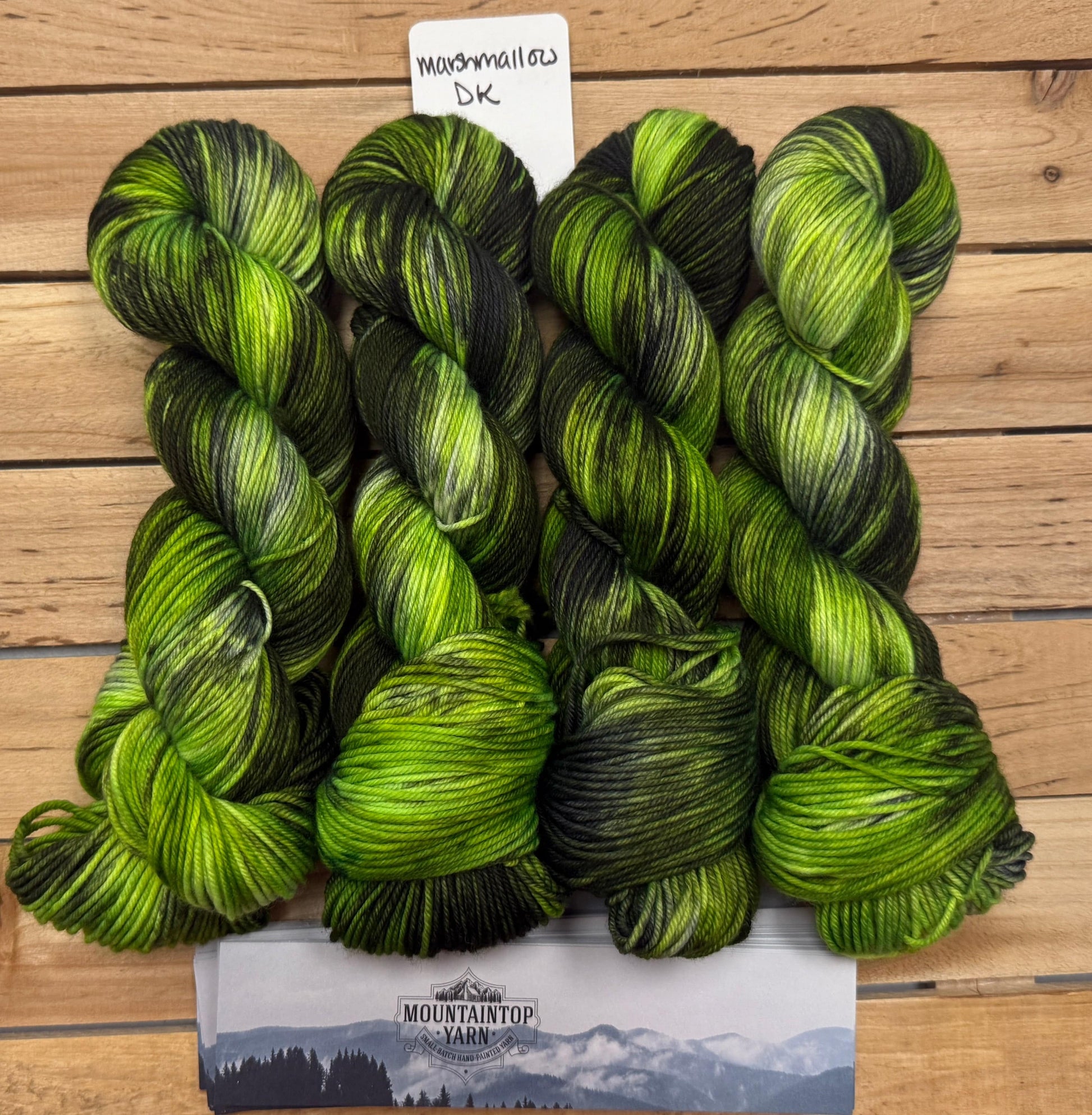 Mountaintop Yarn Marshmallow DK Oogie Boogie Yarn