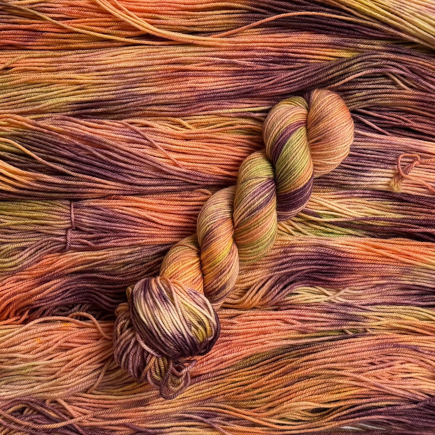 Mountaintop Yarn Marshmallow Select DK Heirloom Tomato Yarn