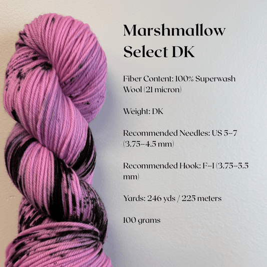 Mountaintop Yarn Marshmallow Select DK Love Potion #9 Yarn