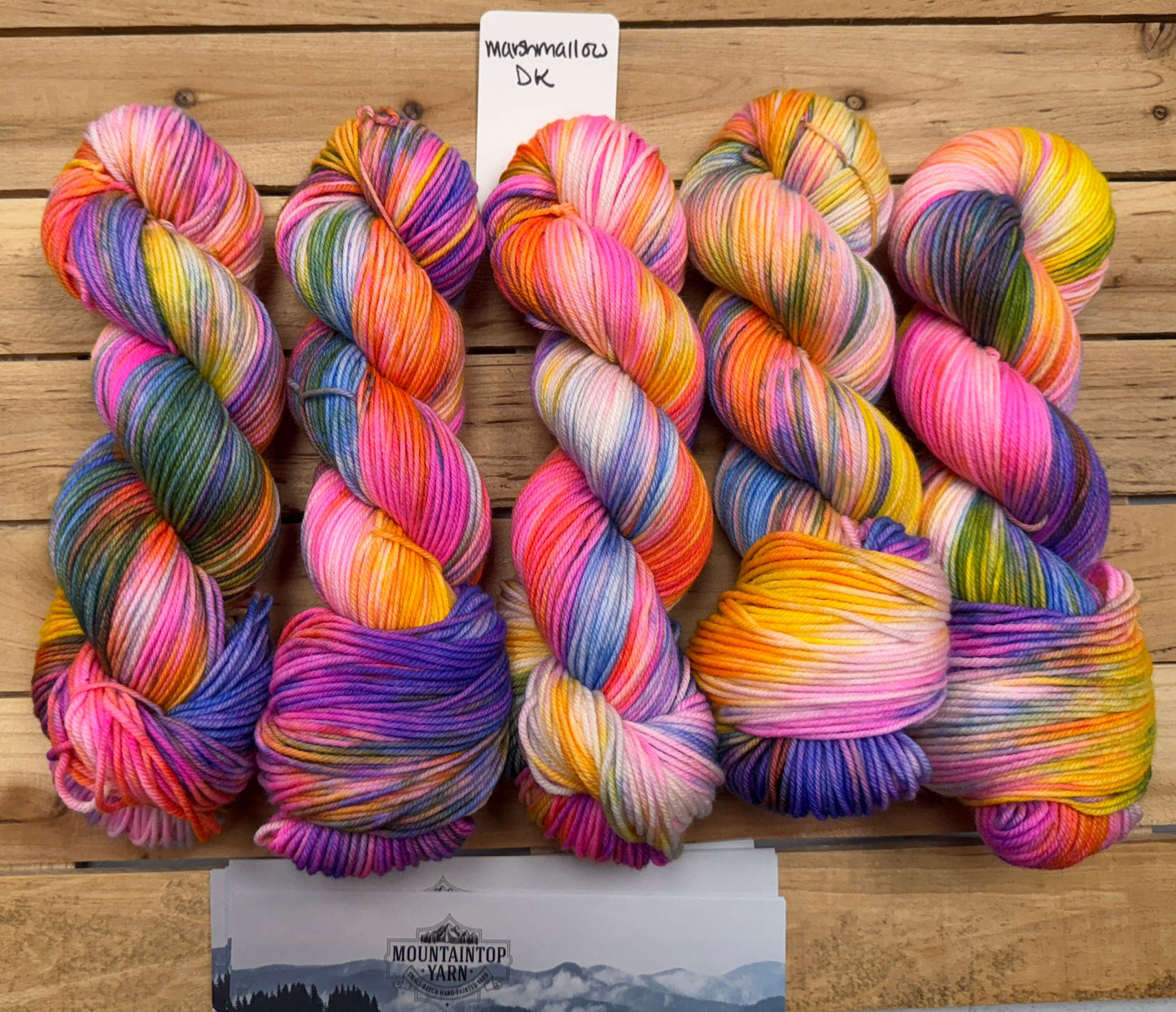 Mountaintop Yarn Marshmallow Select DK Unicorn Kisses Yarn