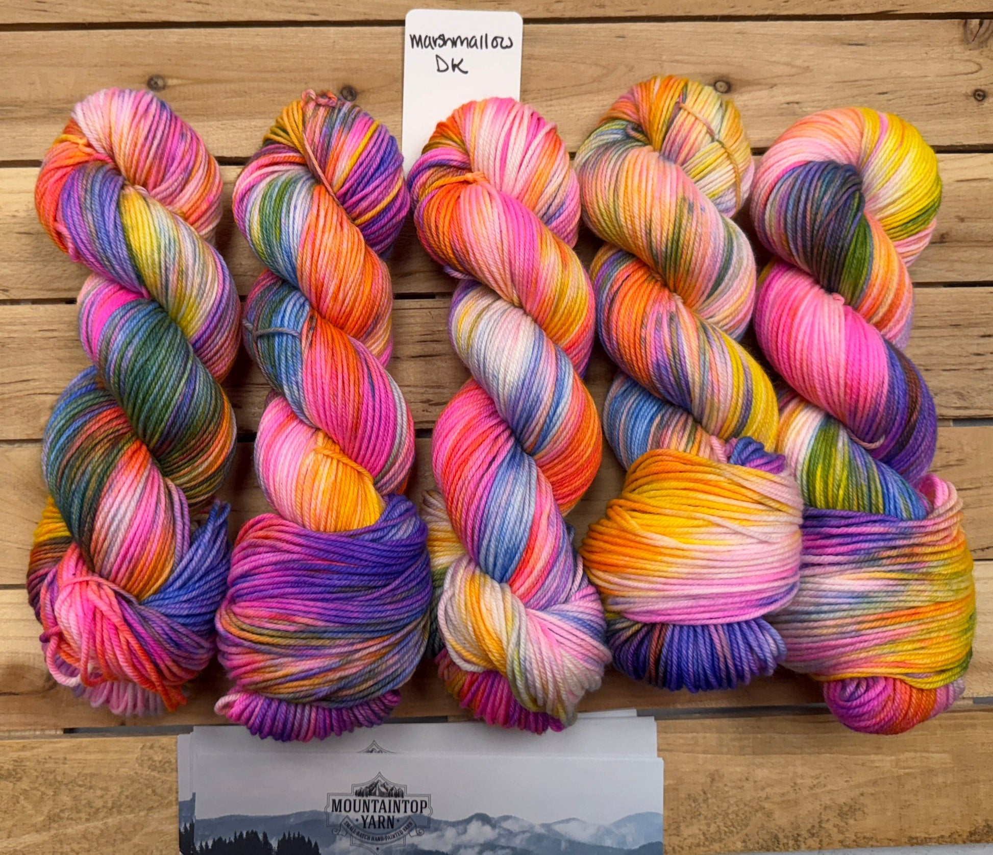 Mountaintop Yarn Marshmallow Select DK Unicorn Kisses Yarn