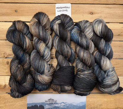 Mountaintop Yarn Marshmallow Worsted Haunted Yarn