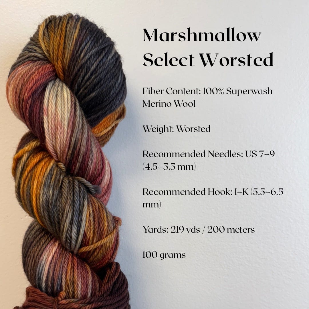 Mountaintop Yarn Marshmallow Worsted Sweater Weather Yarn