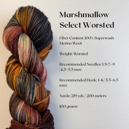 Mountaintop Yarn Marshmallow Worsted Sweater Weather Yarn