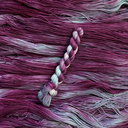 Mountaintop Yarn Minis Berry the Hatchet - 20g Mini Skein - Sock/Fingering Yarn