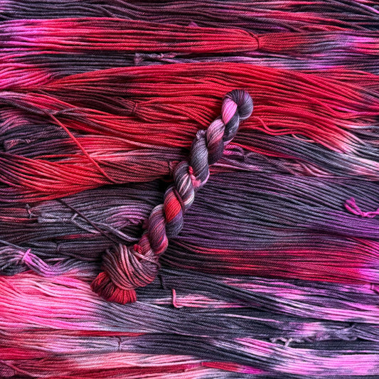 Mountaintop Yarn Minis Black Cherry - 20g Mini Skein - DK Yarn