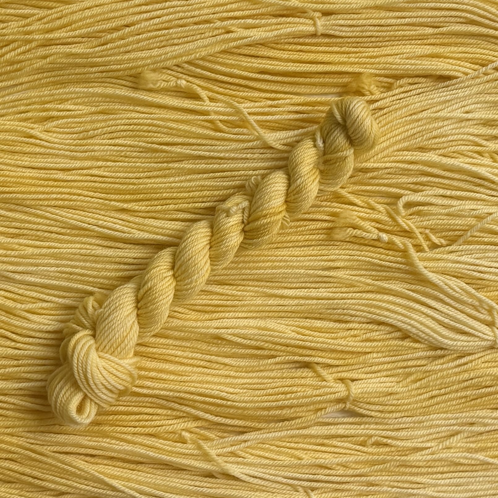 Mountaintop Yarn Minis Mama's Lemon Pound Cake - 20g Mini Skein - DK Yarn