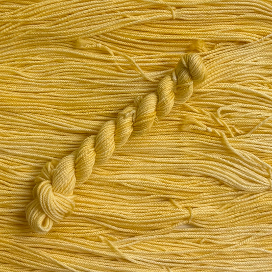 Mountaintop Yarn Minis Mama's Lemon Pound Cake - 20g Mini Skein - DK Yarn